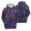 Maxcorners Vibrant Neon Liquid Marble Abstract Golf Shirt, Women’s Golf Tops, Women’s Golf Apparel LM1507