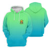 Maxcorners Tropical Retired Parrot Cocktail Golf Polo Shirt, Ladies Golf Shirts, Women's Golf Apparel LM1507