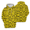 Maxcorners Yellow Sunglasses Rubber Duck Hawaiian Golf Shirt, Hawaiian Golf Shirt, Golf Tops For Women, Printed Golf Shirt LM1507