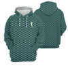 Maxcorners St Patrick's Day Shamrock Golf And Beer Green Golf Shirt, Women's Golf Tops, Ladies Golf Polos