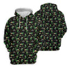 Maxcorners St Patrick's Day Leprechaun Character Golf And Beer Black Golf Shirt, Fun Women's Golf Shirts, Ladies Golf Polos