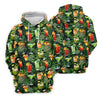 Maxcorners Tropical Cocktail Coconut And Palm Leaf Golf Polo, Hawaiian Golf Shirt, Golf Polo For Women LM1507