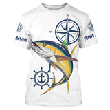 Maxcorners Tuna UV protection fishing shirt fishing jersey for fisherman LM2408
