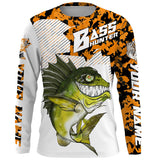 Maxcorners Angry Bass Fishing Customize Name 3D Shirts