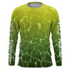 Maxcorners Largemouth Bass Fish skin Custom Long sleeve performance Fishing shirts, Bass Fishing jerseys LM0201