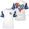 Maxcorners Custom Texas Slam Long Sleeve Fishing Shirts, Texas Trio Redfish, Trout, Flounder Fishing Shirts MT2108