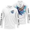 Maxcorners Personalized Bass Tournament Fishing Shirts, Bass Long Sleeve Fishing Jerseys LM0201