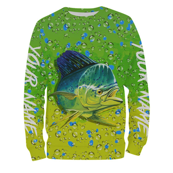 Maxcorners Mahi Mahi Fishing Skin Customize Name 3D Hoodie