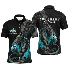 Maxcorners Personalized Dragon Bowling Shirts For Men, Women And Kids, Bowling Team Jerseys Outfit