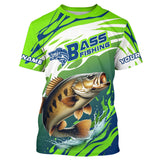 Maxcorners Smallmouth Bass Fishing Custom Fishing Shirts, Bass Fishing Tournament Shirts Fishing Jerseys MT2108