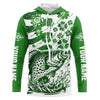 Maxcorners Custom St Patrick'S Day American Flag Crappie Fishing Shirts, Patriotic Crappie Fishing Jerseys LM0501