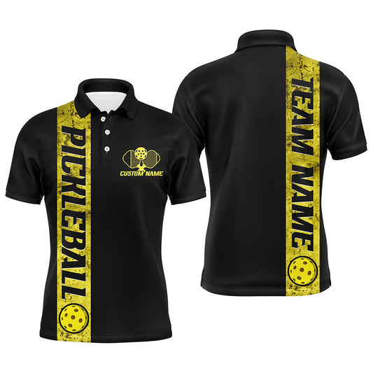 MaxCorners Pickleball Multi-Color  Customized Name, Team Name 3D Polo Shirt For Men
