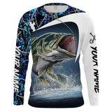 Maxcorners Personalized Largemouth Bass Fishing Jerseys 3D Hoodie