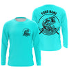 Maxcorners Largemouth Bass Fishing Custom Long Sleeve Fishing Shirts, Bass Tournament Fishing Jerseys LM0201