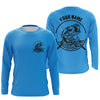 Maxcorners Largemouth Bass Fishing Custom Long Sleeve Fishing Shirts, Bass Tournament Fishing Jerseys LM0201