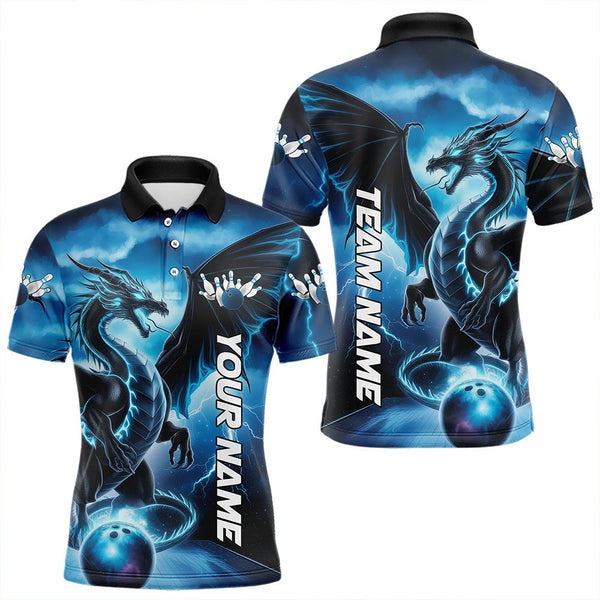 Maxcorners Custom Orange Splatter Bowling Team Polo Shirts For Men And Women Bowling Tournament Shirts