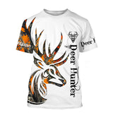 Maxcorners Deer Hunting Orange Customize Name 3D Shirts