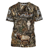 Maxcorners Custom Name Best Elk Hunting Camo 3D All Over Printed Clothes