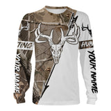 Maxcorners Bow Hunting Archery Deer Skull Customize Name 3D Shirts