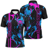 Maxcorners Strike Bowling Camo Mix Multicolor Option Customized Name 3D Shirt