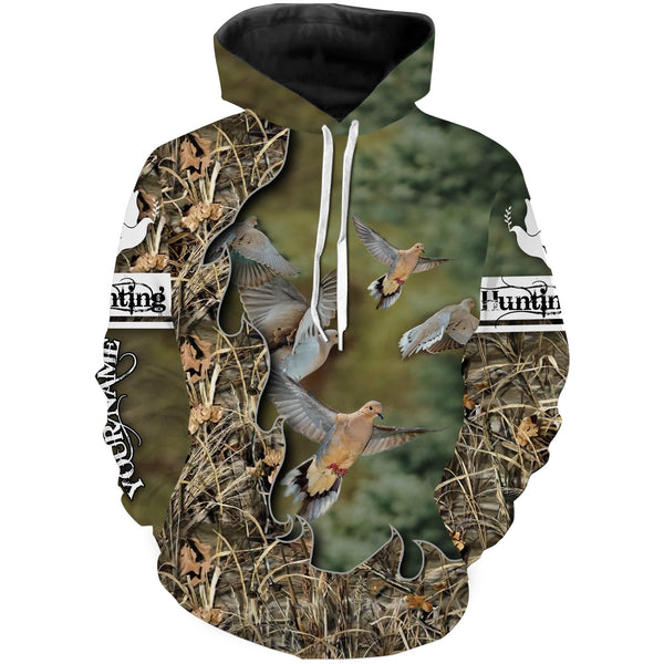 Maxcorners Dove Hunting Customize Name 3D Shirts