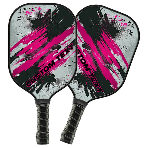 Maxcorners Custom Pink Pickleball Paddle For Men And Women, Pickleball Racket With Names, Personalized Pickleball Gifts