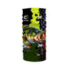 Maxcorners Personalized American Flag Bass Fishing Shirts, Patriotic Bass Tournament Fishing Shirts LM0201