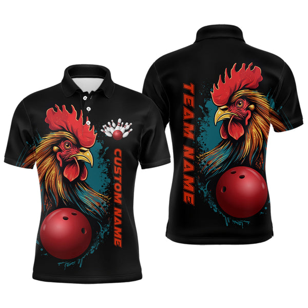 Maxcorners Chicken Bowling Customized Name And Team Name 3D Shirt