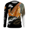 Maxcorners Texas Slam Fishing Redfish Customize Name 3D Shirts