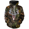 Maxcorners American deer buck hunting camouflage hunting clothes Customize Name 3D All Over Printed Shirts LM2608
