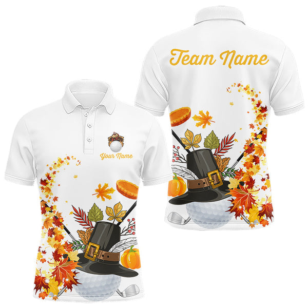 Maxcorners Autumn golf ball clubs Men's polo golf shirts Custom Thanksgiving team golf jerseys LM0910