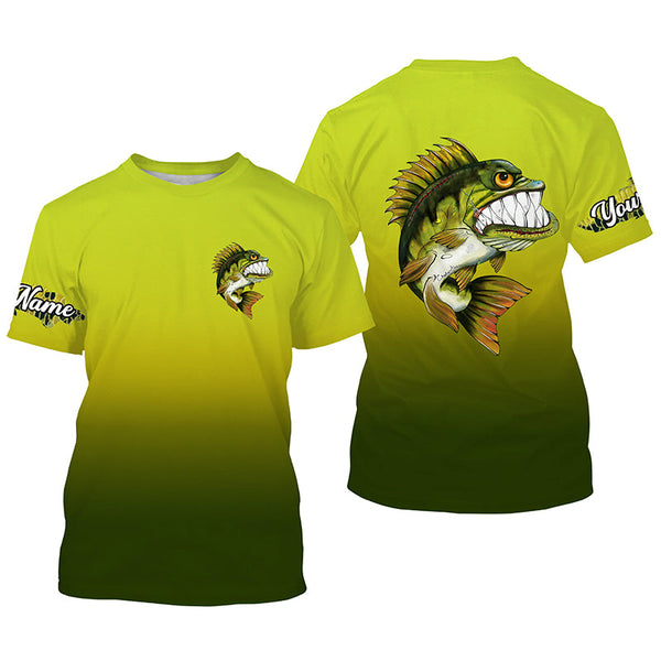 Maxcorners Customize Name  Angry Bass Fishing 3D Shirts
