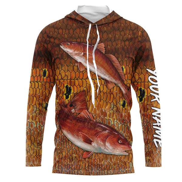 Maxcorners Redfish Fishing Customize Name 3D Shirt