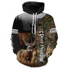 Maxcorners Deer hunting Customize Name 3D All Over Printed Shirts Personalized gift For Hunter Hunting Lovers LM2608