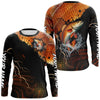 Maxcorners Personalized Redfish Fishing jerseys, Redfish scales lightning thunder tournament fishing shirts LM1112
