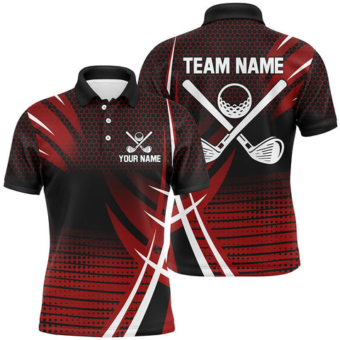 MaxCorners Golf Pro Sport Jersey Customized Name 3D Polo Shirt Unisex