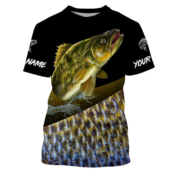 Maxcorners Walleye Fishing 3D Shirts Customize Name