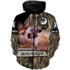 Maxcorners Duck Hunting Waterfowl Customize Name 3D Shirts