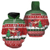 Maxcorners Funny Ugly Christmas Santa Disc Golf Custom Team Name Frisbee Golf Xmas Outfit