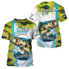 Maxcorners Largemouth bass fishing Green scales custom Bass fishing team jerseys fishing apparel MT2108