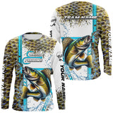 Maxcorners Walleye fishing scales custom Walleye fishing team jerseys, Walleye fishing apparel MT2108