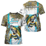 Maxcorners Walleye fishing scales custom Walleye fishing team jerseys, Walleye fishing apparel MT2108