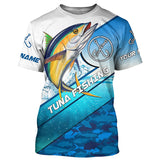 Maxcorners Tuna Fishing 3D Shirts Customize Name