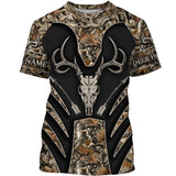Maxcorners Custom Name Best Deer Bow Hunting 3D All Over Printed Clothes