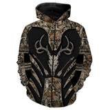 Maxcorners Best Deer Bow Hunting Customize Name 3D Shirts