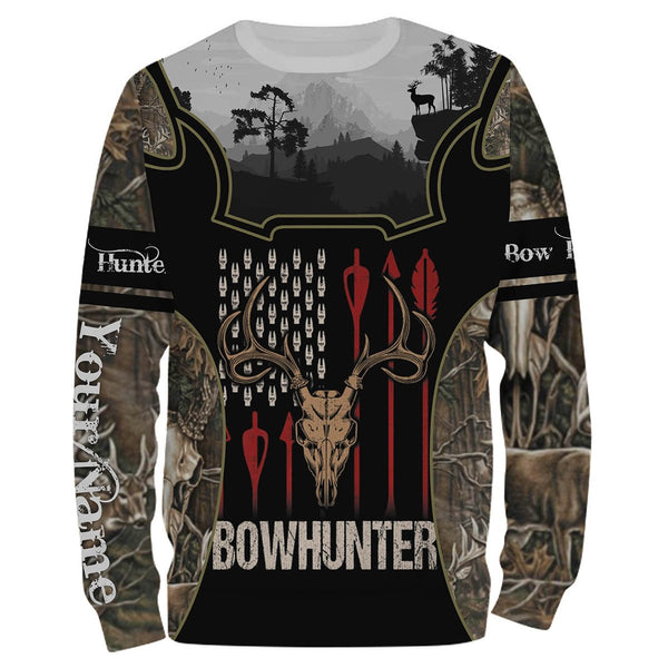 Maxcorners Custom Name Bow Hunting 3D All Over Printed Clothes