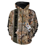 Maxcorners Rabbit Hunting With Beagles Customize Name 3D Shirts