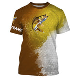 Maxcorners Beautiful Walleye Fishing 3D Shirts Customize Name