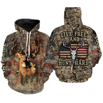 Maxcorners Hunting Pro Binoculars Shirt 3D All Over Printed Clothes