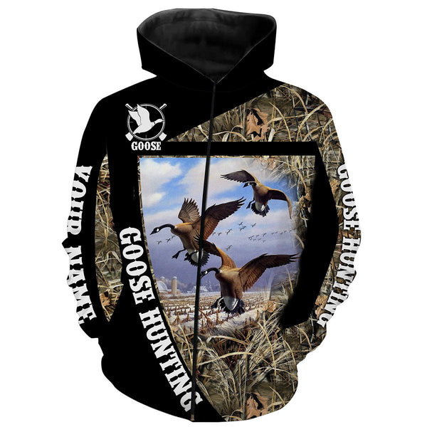 Maxcorners Goose Hunting Customize Name 3D Shirts